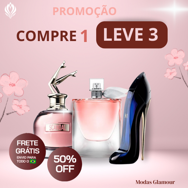 Combo LEGÍTIMO [PAGUE 1 LEVE 3] La Vie Est Belle + Scandal + Good Girl (100ml cada) - Frete Grátis - Envio Imediato + Brinde