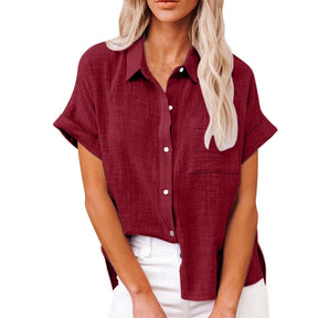 Camisa Feminina Casual Verão