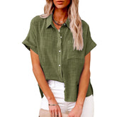 Camisa Feminina Casual Verão