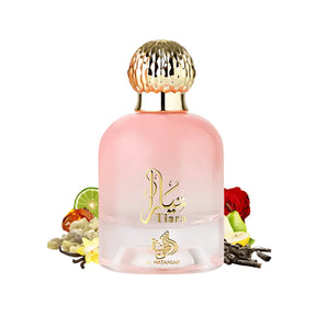 Perfume Feminino Árabe Tiara Pink Al Wataniah Eau de Parfum 100ml